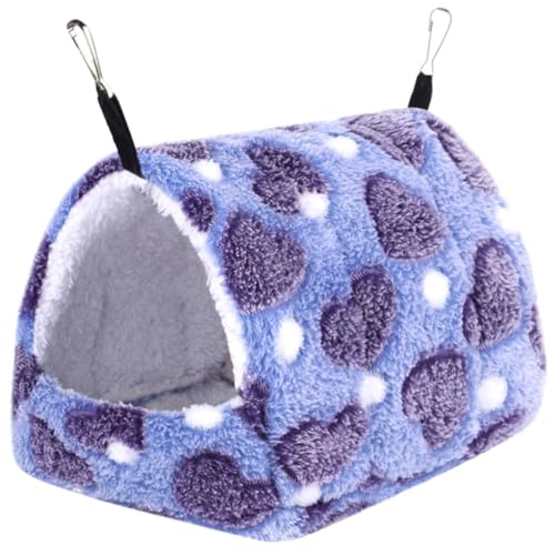 Happyyami Hängendes Hamsterhaus Winterhaus Für Haustiere Warmes Bett Zur Wandmontage Thermobett Für Kleine Haustiere Hängende Warme Einstreu Bett Mit Aufhänger Baumwollhängematte von Happyyami