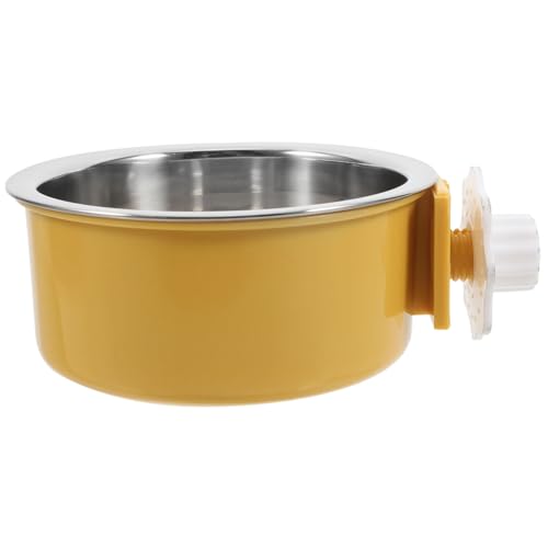 Happyyami Wassernapf für Hundehütten Zum Aufhängen mit Überlauffunktion für bis Mittelgroße Hunde Happyyami Wassernapf für Hundehütten Zum Aufhängen mit Überlauffunktion für bis Mittelgroße Hunde von Happyyami