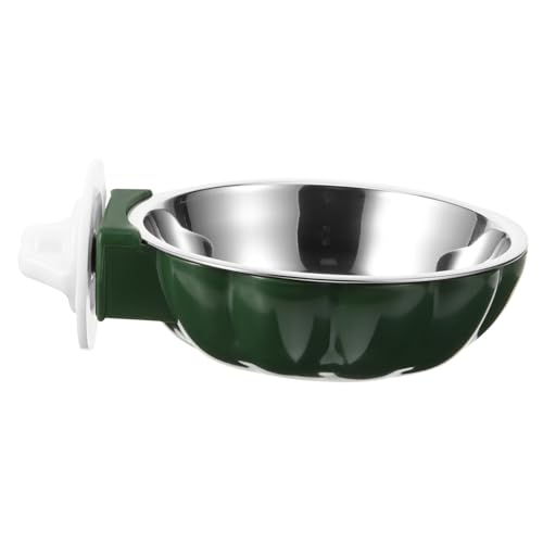 Happyyami Hängende Haustierschüssel Zwinger Ständer Für Hundenapf Futterspender Wurf Puzzle Hundenapfständer Personalisierter Hundenapf Käfig Welpe Verschütten Olive Green Plastik Happyyami Hängende Haustierschüssel Zwinger Ständer Für Hundenapf Futterspender Wurf Puzzle Hundenapfständer Personalisierter Hundenapf Käfig Welpe Verschütten Olive Green Plastik von Happyyami