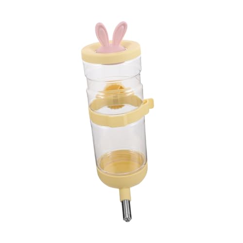 Happyyami Hängender Trinkbrunnen hundetrinkflasche Hundefutter für große Hunde wasserkocher für Hunde Käfig Wasserspender Futterspender für Haustiere Wasserspender für Haustiere Plastik von Happyyami