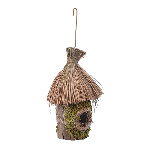 Happyyami 1stück Hängendes Vogelhäuschen Aus Naturmaterialien Handgefertigtes Vogelnest Für Garten Und Innenbereich Langlebig Und Gemütlich Zur Dekoration Und Schaffung Einer von Happyyami