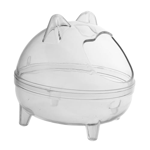 Happyyami Hamster Badezimmer Mit Abnehmbarer Und Toilette Transparenter Sandbadbehälter Für Kleine Tiere Für Hamsterkäfig-zubehör Robust Und Happyyami Hamster Badezimmer Mit Abnehmbarer Und Toilette Transparenter Sandbadbehälter Für Kleine Tiere Für Hamsterkäfig-zubehör Robust Und von Happyyami