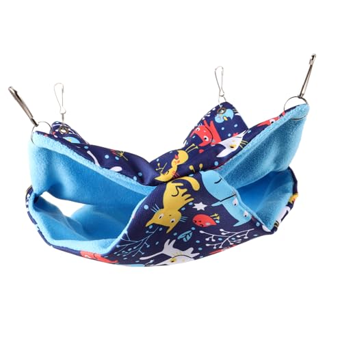 Happyyami Hamsterhängematte Aus Doppellagigem Material Warmes Schlafbett Für Kleine Haustiere Wie Hamster Meerschweinchen Und Eichhörnchen Für Käfige Spielzeug Einfache Installation Happyyami Hamsterhängematte Aus Doppellagigem Material Warmes Schlafbett Für Kleine Haustiere Wie Hamster Meerschweinchen Und Eichhörnchen Für Käfige Spielzeug Einfache Installation von Happyyami