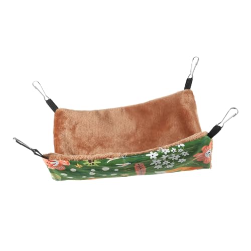 Happyyami Doppelstöckige Hängematte Für Kleine Haustiere Wärmender Schlafsack Für Hamster Meerschweinchen Und Chinchillas Grünes Design Große Größe Ideal Für Und Schlafen Happyyami Doppelstöckige Hängematte Für Kleine Haustiere Wärmender Schlafsack Für Hamster Meerschweinchen Und Chinchillas Grünes Design Große Größe Ideal Für Und Schlafen von Happyyami