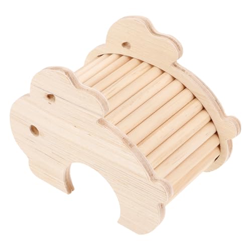 Happyyami Osterversteck Hamsterhaus Aus Holz Glatter Haustierkäfig Zum Verstecken und Spielen Happyyami Osterversteck Hamsterhaus Aus Holz Glatter Haustierkäfig Zum Verstecken und Spielen von Happyyami