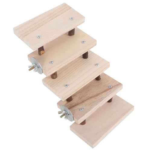 Happyyami Hamster Holzleiter Spielzeug Kletterspielzeug Für Kleintiere Aus Natürlichem Sicherem Holz Für Hamster Chinchillas Und Ratten Installieren Strapazierfähig Und Glatt Für Mehr Happyyami Hamster Holzleiter Spielzeug Kletterspielzeug Für Kleintiere Aus Natürlichem Sicherem Holz Für Hamster Chinchillas Und Ratten Installieren Strapazierfähig Und Glatt Für Mehr von Happyyami
