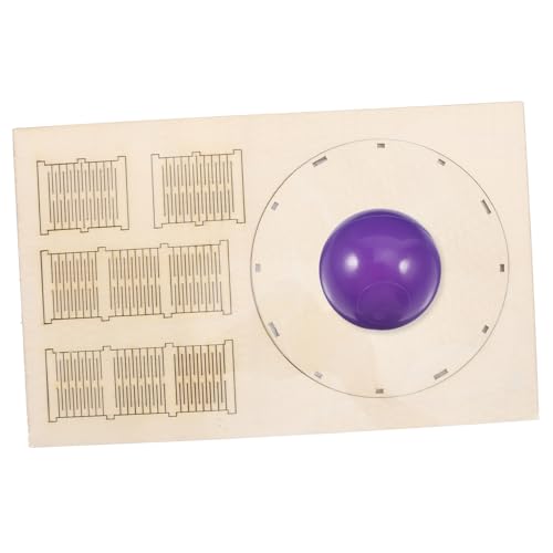 Happyyami Hamster Labyrinth Tiere Hängematte Spielplatz Ratte Netz Rad Hamster hamsterspielzeug Kleintier-Klettergerüst Hamster verstecktes Haustier-Trainingsspielzeug hölzern von Happyyami