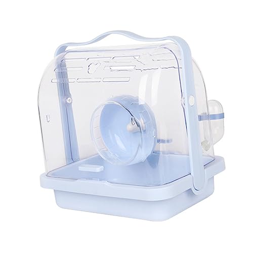 Happyyami Hamster Mit Käfig Meerschweinchen Transportbox Für Kleine Haustiere Rennmaus-trägerkäfig Haustierversorgung Im Freien Zwerghamsterkäfig Kleiner Haustierträger Blue Plastik Happyyami Hamster Mit Käfig Meerschweinchen Transportbox Für Kleine Haustiere Rennmaus-trägerkäfig Haustierversorgung Im Freien Zwerghamsterkäfig Kleiner Haustierträger Blue Plastik von Happyyami