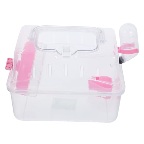 Happyyami Hamster-transportkäfig Tragbarer Käfig Für Kleintiere Reisebox Mit Griffdesign Kompakt Und Leicht Für Hamster Mäuse Und Andere Kleintiere Happyyami Hamster-transportkäfig Tragbarer Käfig Für Kleintiere Reisebox Mit Griffdesign Kompakt Und Leicht Für Hamster Mäuse Und Andere Kleintiere von Happyyami