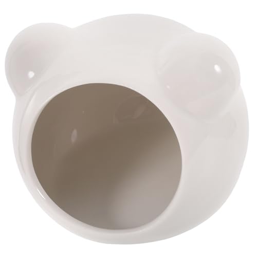 Happyyami Keramik Hamster Haus Cartoon Form Hideout Critter Kühlung Haustier Schlaf Nest Versteck Für Hamster Happyyami Keramik Hamster Haus Cartoon Form Hideout Critter Kühlung Haustier Schlaf Nest Versteck Für Hamster von Happyyami