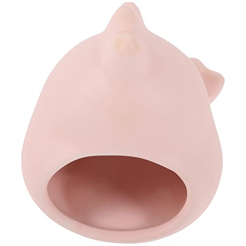Happyyami Adorable Hamster Keramikhaus Kühlendes Hamsterversteck Dekoratives Haustiernest Für Zwerghamster Für Sommer Und Winter Sorgt Für Erholsamen Schlaf Und Wohlbefinden von Happyyami