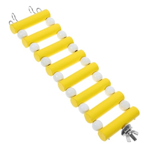 Happyyami Kleine Holzleiter Für Hamster Sichere Kletterleiter Für Kleintiere Für Käfige Spaßiges Und Kletterspielzeug Für Hamster Mäuse Und Andere Kleine Haustiere von Happyyami