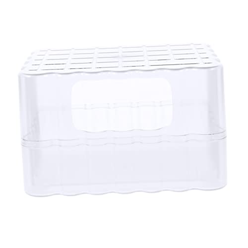 Happyyami Hamster Toilette Hamster klo Hamster sandbad hamsterzubehör Hamster-Sandbad Chinchilla-Badewanne Rattenbadbecken klar Hamster bodenbad behälter Kleiner Badebehälter p.s Transparent Happyyami Hamster Toilette Hamster klo Hamster sandbad hamsterzubehör Hamster-Sandbad Chinchilla-Badewanne Rattenbadbecken klar Hamster bodenbad behälter Kleiner Badebehälter p.s Transparent von Happyyami