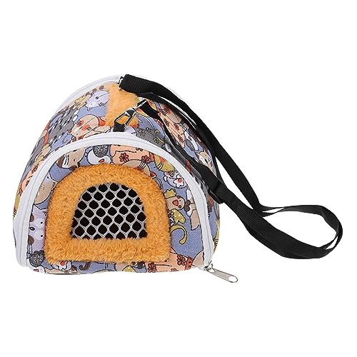 Happyyami Tragbare Hamster-Tragetasche Für Kleintiere Vogeltasche Mäusetasche Atmungsaktive Pet Travel Pouch Für Meerschweinchen Chinchillas Igel Happyyami Tragbare Hamster-Tragetasche Für Kleintiere Vogeltasche Mäusetasche Atmungsaktive Pet Travel Pouch Für Meerschweinchen Chinchillas Igel von Happyyami