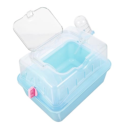 Happyyami Hamster Transportbox Mit Panoramadach Tragbare Käfiglösung Für Kleintiere Für Reisen Ausflüge Und Geeignet Für Hamster Zwerghamster Meerschweinchen Und Andere Kleine Happyyami Hamster Transportbox Mit Panoramadach Tragbare Käfiglösung Für Kleintiere Für Reisen Ausflüge Und Geeignet Für Hamster Zwerghamster Meerschweinchen Und Andere Kleine von Happyyami