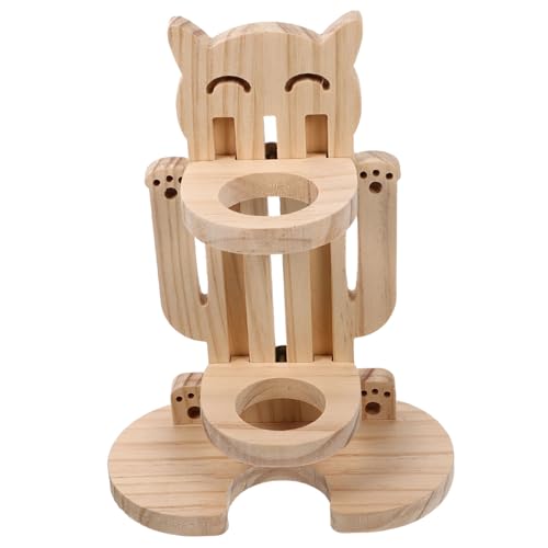 Happyyami Hamster Trinkwasser Spender Wasserflasche Brunnen Schüssel Wasser Wasser Haustier Kaninchen Rennmaus Shampoo-Flasche Trinken Hund Vertikale Wasserbehälterhalterung Hölzern Happyyami Hamster Trinkwasser Spender Wasserflasche Brunnen Schüssel Wasser Wasser Haustier Kaninchen Rennmaus Shampoo-Flasche Trinken Hund Vertikale Wasserbehälterhalterung Hölzern von Happyyami