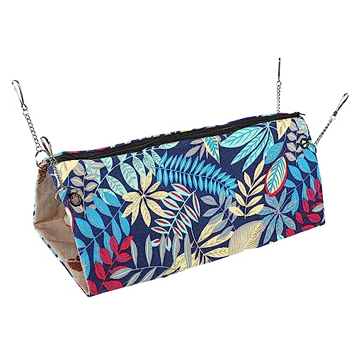 Happyyami Kühlendes Hamster Hängematte Tunnel für Kleine Haustiere Meerschweinchen Frettchen Chinchilla Sommer Nest für Tiere Atmungsaktives Material Hängendes Schlafhaus Happyyami Kühlendes Hamster Hängematte Tunnel für Kleine Haustiere Meerschweinchen Frettchen Chinchilla Sommer Nest für Tiere Atmungsaktives Material Hängendes Schlafhaus von Happyyami