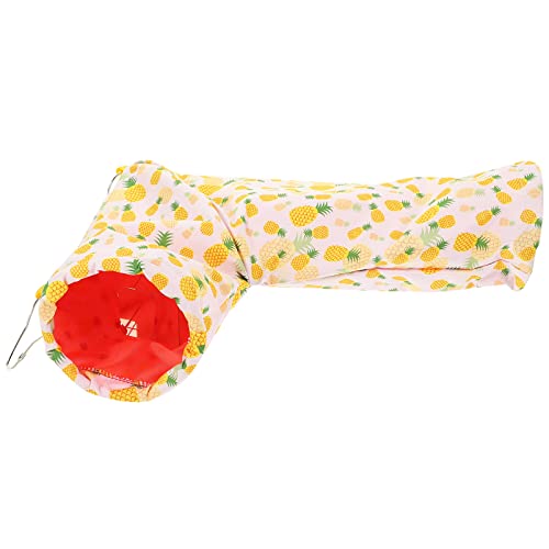 Happyyami Hamster Tunnel Für Kleine Haustiere Atmungsaktives Versteck Für Meerschweinchen Und Hamster Kuscheltunnel Aus Warmem Material Für Käfig Und Sofa von Happyyami