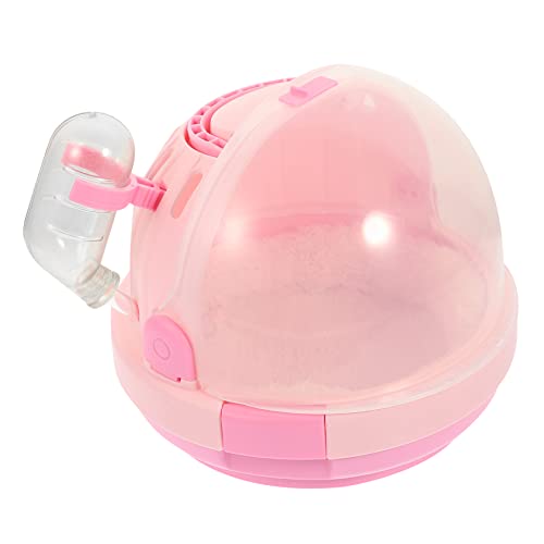Happyyami Tragbare Hamster-Tragetasche Aus Strapazierfähigem Material Für Reisen Und Ausflüge Mit Kleinen Haustieren Inklusive Komfortabler Unterlage Happyyami Tragbare Hamster-Tragetasche Aus Strapazierfähigem Material Für Reisen Und Ausflüge Mit Kleinen Haustieren Inklusive Komfortabler Unterlage von Happyyami