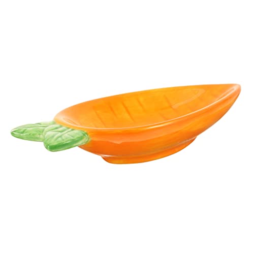 Happyyami Hamster Futterschale Aus Keramik Karottenform Kompakte Tiernapf Für Hamster Meerschweinchen Und Andere Kleintiere Leicht Zu Reinigen Und Sicher Für Futter Und Wasser Happyyami Hamster Futterschale Aus Keramik Karottenform Kompakte Tiernapf Für Hamster Meerschweinchen Und Andere Kleintiere Leicht Zu Reinigen Und Sicher Für Futter Und Wasser von Happyyami