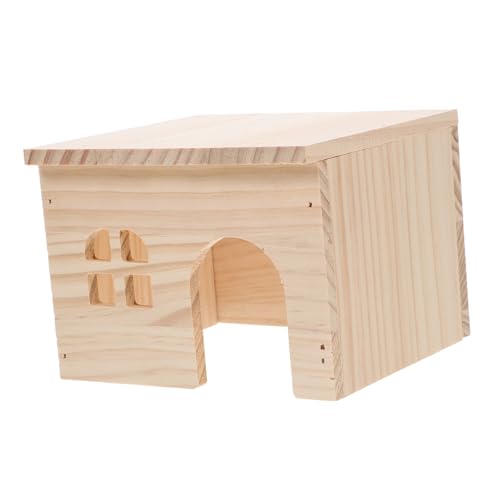 Happyyami Hamster-holzhaus, Große Kaninchenschlösser, Holzhasen-versteck, Spielhaus Mit Treppen, Ratten-kaubackenzahn-aktivitätsspielzeug Für Kleine Tiere, Hamster Happyyami Hamster-holzhaus, Große Kaninchenschlösser, Holzhasen-versteck, Spielhaus Mit Treppen, Ratten-kaubackenzahn-aktivitätsspielzeug Für Kleine Tiere, Hamster von Happyyami