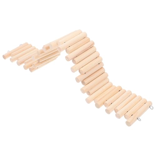 Happyyami Dekorativer Hamsterlaufstall Aus Holz – Leiter Brücke Rampen Käfigzubehör Für Hamster Mäuse Rennmäuse Happyyami Dekorativer Hamsterlaufstall Aus Holz – Leiter Brücke Rampen Käfigzubehör Für Hamster Mäuse Rennmäuse von Happyyami