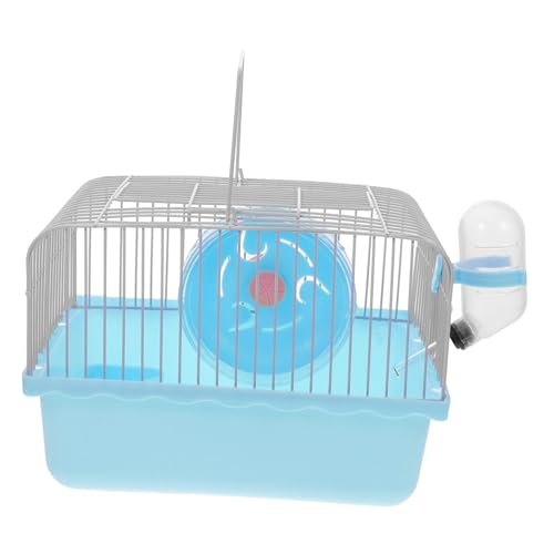 Happyyami Reise-hamsterkäfig Aus Stabilem Abs-Material Viel Platz Leicht Zu Tragender Griff für Hamster Chinchillas und Vögel Happyyami Reise-hamsterkäfig Aus Stabilem Abs-Material Viel Platz Leicht Zu Tragender Griff für Hamster Chinchillas und Vögel von Happyyami