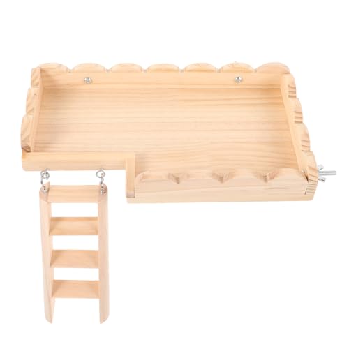 Happyyami Hamster Plattform Mit Treppe Kletterspielzeug Für Kleintiere Robuste Holzstruktur Für Käfige Und Aktivitäten Zum Spielen Und Ausruhen Happyyami Hamster Plattform Mit Treppe Kletterspielzeug Für Kleintiere Robuste Holzstruktur Für Käfige Und Aktivitäten Zum Spielen Und Ausruhen von Happyyami