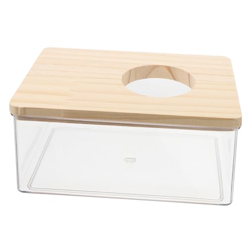 Happyyami Hamster-badehaus Kleintier-nestbett Sand Hamster-Badezimmer Spielhaus Zur Fellpflege Und Entspannung Happyyami Hamster-badehaus Kleintier-nestbett Sand Hamster-Badezimmer Spielhaus Zur Fellpflege Und Entspannung von Happyyami