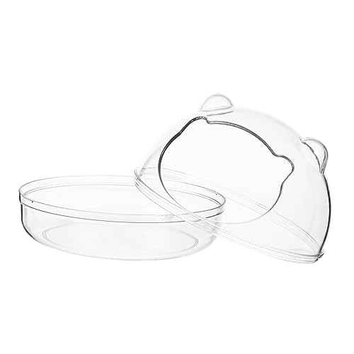 Happyyami Hamsterbad Transparenter Hamsterkäfig Badewannenbehälter Mit Hamstersand Meerschweinchen-Toilette Hamsterhütte Sandbad Duschraum Hamster Toilette Haustier Sandbadbehälter Plastik Happyyami Hamsterbad Transparenter Hamsterkäfig Badewannenbehälter Mit Hamstersand Meerschweinchen-Toilette Hamsterhütte Sandbad Duschraum Hamster Toilette Haustier Sandbadbehälter Plastik von Happyyami