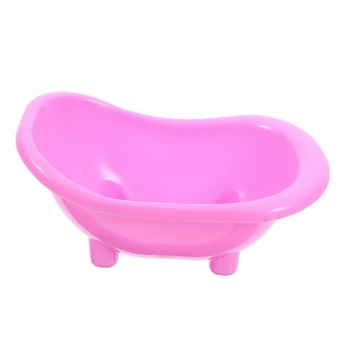 Happyyami Hamsterbadewanne Schlafzimmer Haus Badezimmer Tier Hamsterbett Klein Für Hamsterbadewanne Hamsterröhren Goldenes Hamsterbad Hamsterbadbehälter Spielzeugbadewanne Abs Pink von Happyyami