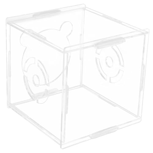 Happyyami Acryl Hamster Versteckhaus Für Kleine Tiere Transparentes Mini-Haus Langlebig Und Verschleißfest Für Hamster Zwerghamster Und Kleine Igel Happyyami Acryl Hamster Versteckhaus Für Kleine Tiere Transparentes Mini-Haus Langlebig Und Verschleißfest Für Hamster Zwerghamster Und Kleine Igel von Happyyami