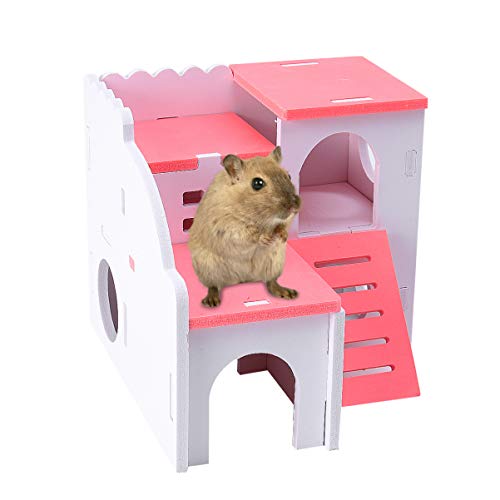 Happyyami Holz Hamster Hause Biss Pet Pädagogisches Spielzeug Cottage Sicher Für Hamster Happyyami Holz Hamster Hause Biss Pet Pädagogisches Spielzeug Cottage Sicher Für Hamster von Happyyami