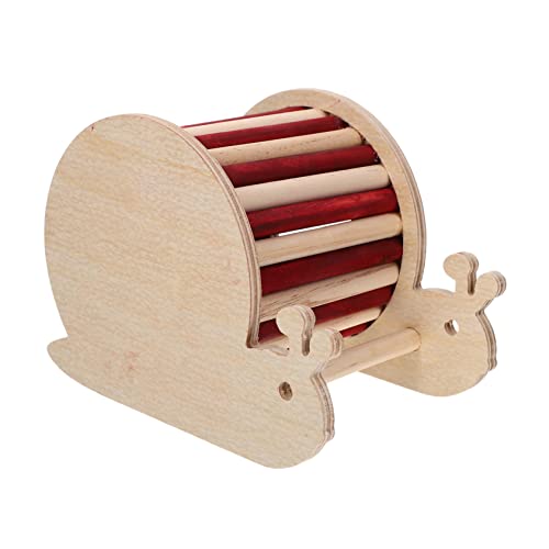 Happyyami Snail Shaped Hamster House Holzversteck Für Hamster Gemütliches Schlafhaus Mit Übungsladder Und Brücke Für Zwerghamster Und Kleine Haustiere Happyyami Snail Shaped Hamster House Holzversteck Für Hamster Gemütliches Schlafhaus Mit Übungsladder Und Brücke Für Zwerghamster Und Kleine Haustiere von Happyyami