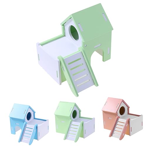 Happyyami Hamsterhäuser und Verstecke Aus Holz Kletterleiter Spielzeug Hamsterheim Zwerghamster-zubehör Happyyami Hamsterhäuser und Verstecke Aus Holz Kletterleiter Spielzeug Hamsterheim Zwerghamster-zubehör von Happyyami