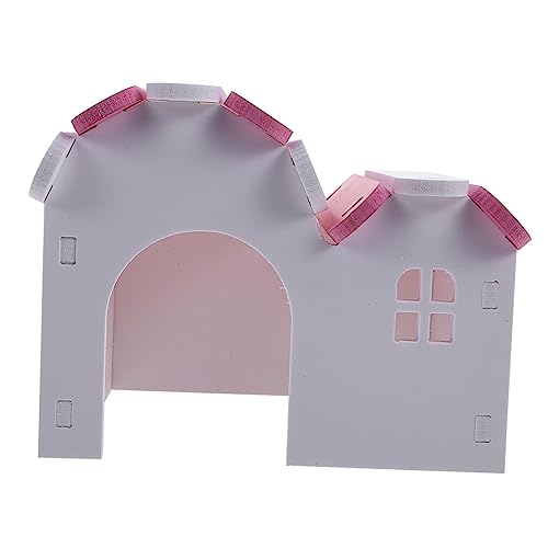 Happyyami Hamster Schlafhaus Dekoratives Hamsternest PVC Haustier Ruhehaus Happyyami Hamster Schlafhaus Dekoratives Hamsternest PVC Haustier Ruhehaus von Happyyami