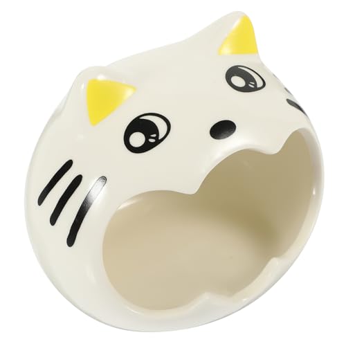 Happyyami Pet Ceramic Nest Für Hamster Kühlendes Keramik-Nest Für Kleine Haustiere Wie Zwerghamster Mäuse Und Chinchillas Rückzugsmöglichkeit An Heißen Sommertagen Leicht Zu Reinigen Happyyami Pet Ceramic Nest Für Hamster Kühlendes Keramik-Nest Für Kleine Haustiere Wie Zwerghamster Mäuse Und Chinchillas Rückzugsmöglichkeit An Heißen Sommertagen Leicht Zu Reinigen von Happyyami