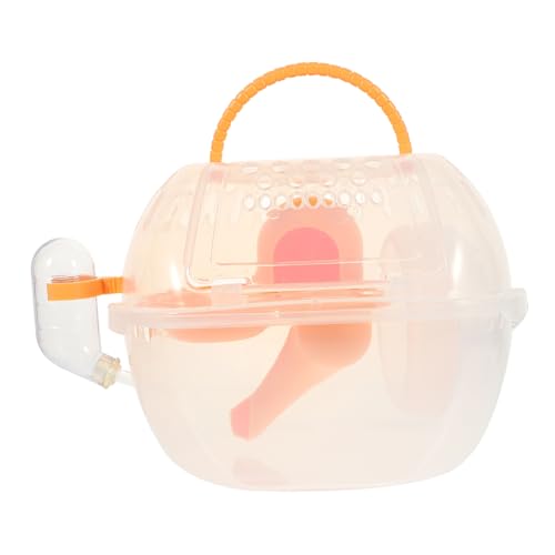 Happyyami Tier Tragetasche Transparenter Hamster Käfig Mit Griff Leicht Und Atmungsaktiv Für Hamster Meerschweinchen Und Kleine Haustiere Robuste Transportlösung Für Unterwegs Happyyami Tier Tragetasche Transparenter Hamster Käfig Mit Griff Leicht Und Atmungsaktiv Für Hamster Meerschweinchen Und Kleine Haustiere Robuste Transportlösung Für Unterwegs von Happyyami