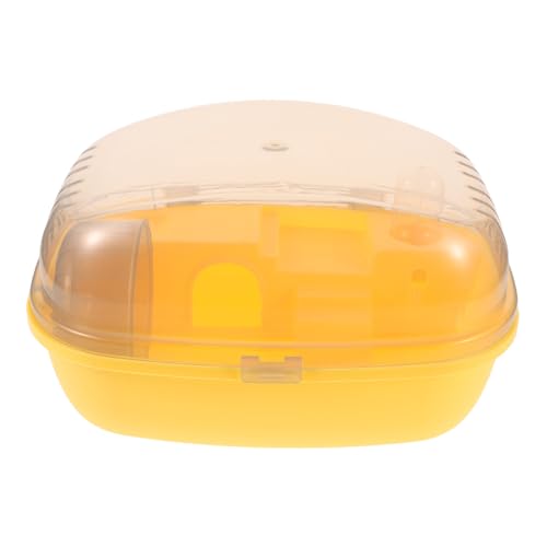 Happyyami Hamsterkäfig Hamsterträger Hamsterreisekäfig Hamsterausstattung Hamsterbox kleintierhaus Reisekäfig für Ratten Frettchenkäfig Hasenkäfig für drinnen Käfig für Hamster Abs Yellow Happyyami Hamsterkäfig Hamsterträger Hamsterreisekäfig Hamsterausstattung Hamsterbox kleintierhaus Reisekäfig für Ratten Frettchenkäfig Hasenkäfig für drinnen Käfig für Hamster Abs Yellow von Happyyami