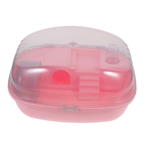 Happyyami Hamsterkäfig Haustierkäfig Mit Wasserflasche Transportkäfig Für Kleine Haustiere Hamster-reisekäfig Meerschweinchen Träger Guinea-träger Hamster-tragekäfig Hamstergehege Abs Rosa Happyyami Hamsterkäfig Haustierkäfig Mit Wasserflasche Transportkäfig Für Kleine Haustiere Hamster-reisekäfig Meerschweinchen Träger Guinea-träger Hamster-tragekäfig Hamstergehege Abs Rosa von Happyyami