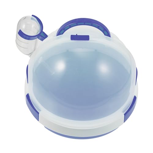 Happyyami Portable Hamster Transportbox Tragbarer Käfig Für Hamster Zwerghamster Und Kleine Tiere Leicht Für Mit Sichtfenster Für Belüftung Und von Happyyami