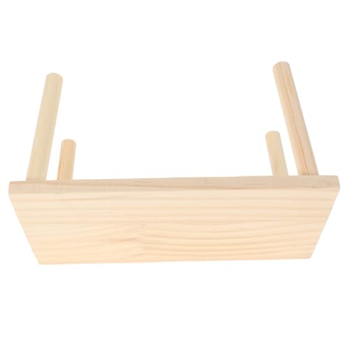 Happyyami Holzplattform Für Kleintiere Hamsterkäfig Plattform Aus Sicherem Holz 12x25cm Spielzeug Für Hamster Ratten Und Meerschweinchen Fördert Aktivität Und Spaß Happyyami Holzplattform Für Kleintiere Hamsterkäfig Plattform Aus Sicherem Holz 12x25cm Spielzeug Für Hamster Ratten Und Meerschweinchen Fördert Aktivität Und Spaß von Happyyami