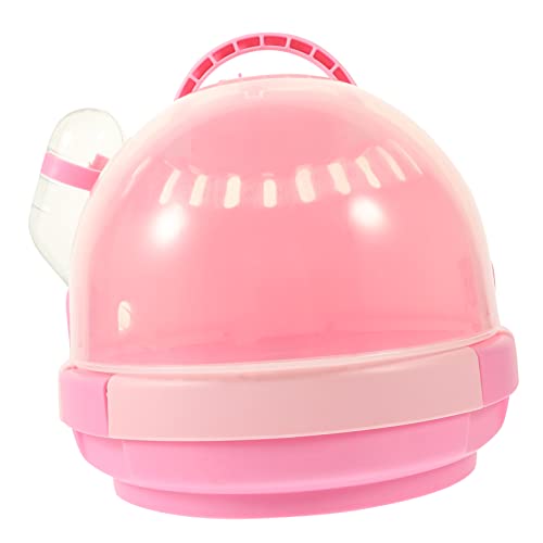 Happyyami Plastik Hamster Reisekäfig Für Kleine Haustiere Mit Wasserflasche Und Belüftungsöffnungen Für Sicheres Reisen Und Transport Happyyami Plastik Hamster Reisekäfig Für Kleine Haustiere Mit Wasserflasche Und Belüftungsöffnungen Für Sicheres Reisen Und Transport von Happyyami