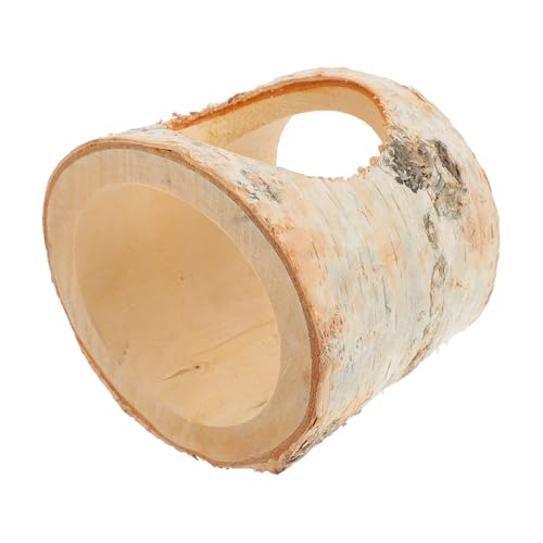 Happyyami Hamster Spielhaus Chinchilla Stamm Atmungsaktive Graben Box Tunnel von Happyyami