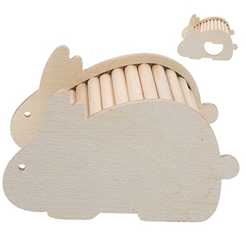 Happyyami Guinea Pig Hideout Hamster Hiding Nest Mit Leiter Haus Aus Natürlichem Spielzeug Für Hamster Und Kleintiere Sichere Und Bequeme Schlafgelegenheit Happyyami Guinea Pig Hideout Hamster Hiding Nest Mit Leiter Haus Aus Natürlichem Spielzeug Für Hamster Und Kleintiere Sichere Und Bequeme Schlafgelegenheit von Happyyami