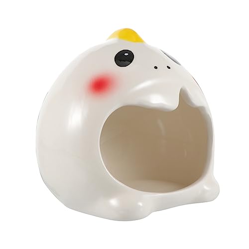 Happyyami Portable Hamster Nest Aus Keramik Pet Nest Für Chinchillas Und Hamster Komfortabler Schlafplatz Für Kleine Haustiere Leicht Zu Reinigen Langlebig Und Sicher von Happyyami