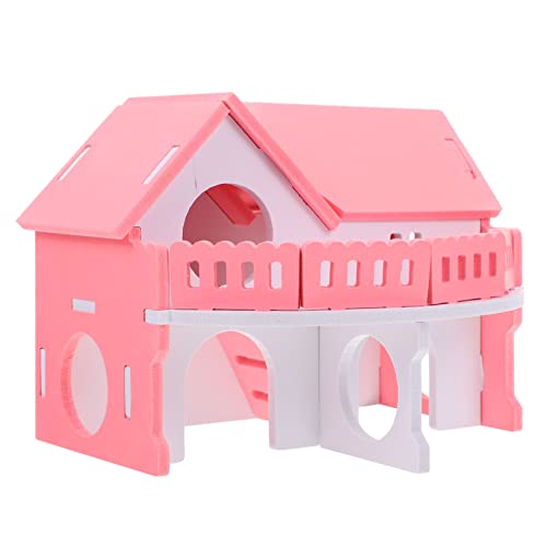 Happyyami Hamsternest hamsterhaus Hamster Spielzeug Hamster Behausung Hamster Schlafplatz Haustier Spielzeug Schlafbett für Hamster Haustier-Hamster-Spielzeug Hamster Ruhenest Plastik Rosa Happyyami Hamsternest hamsterhaus Hamster Spielzeug Hamster Behausung Hamster Schlafplatz Haustier Spielzeug Schlafbett für Hamster Haustier-Hamster-Spielzeug Hamster Ruhenest Plastik Rosa von Happyyami