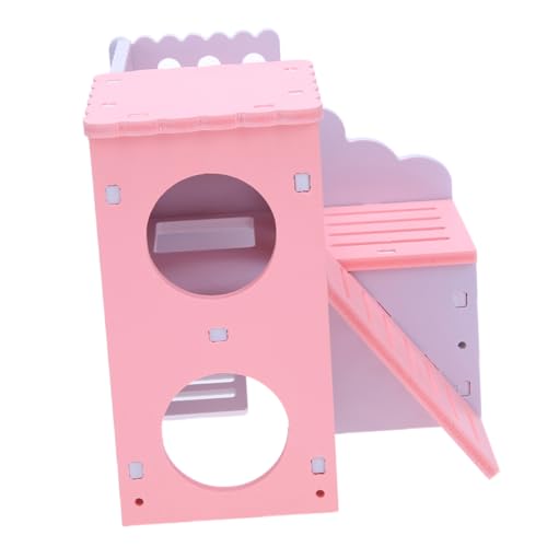 Happyyami 1stück Hamster Schlafnest Zwei Etagen Gemütliches Spielhaus Für Kleine Haustiere Für Hamster Und Eichhörnchen Langlebig Und Leicht Zu Reinigen Happyyami 1stück Hamster Schlafnest Zwei Etagen Gemütliches Spielhaus Für Kleine Haustiere Für Hamster Und Eichhörnchen Langlebig Und Leicht Zu Reinigen von Happyyami