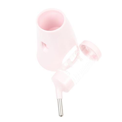 Happyyami Wasserspender für Hamster Chinchilla-Flasche Vertikale Tränke Auslaufsicher Mühelose Trinklösung für Haustiere von Happyyami
