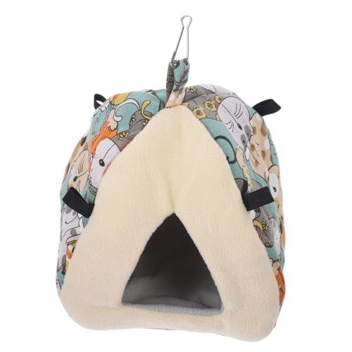 Happyyami Semi-geschlossenes Hamster Nest Für Winter Dicke Und Hängende Schlafhöhle Für Meerschweinchen Warmes Und Komfortables Versteck Für Kleintiere Für Kalte Happyyami Semi-geschlossenes Hamster Nest Für Winter Dicke Und Hängende Schlafhöhle Für Meerschweinchen Warmes Und Komfortables Versteck Für Kleintiere Für Kalte von Happyyami